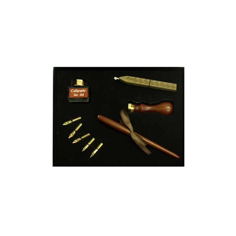 Material Bellas Artes - Pintura - Kit de iniciación caligrafía (9 piezas) | totenart.com