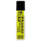 Material Bellas Artes - Pintura - 12 Minas HB Sakura para portaminas 0.3 mm. | totenart.com