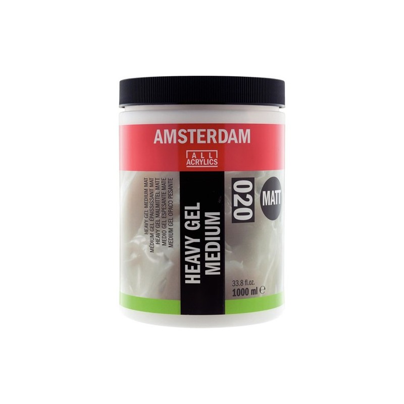 Material Bellas Artes - Pintura - Gel Medium Espeso Mate 020, Amsterdam 1 L | totenart.com