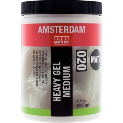 Material Bellas Artes - Pintura - Gel Medium Espeso Mate 020, Amsterdam 1 L | totenart.com