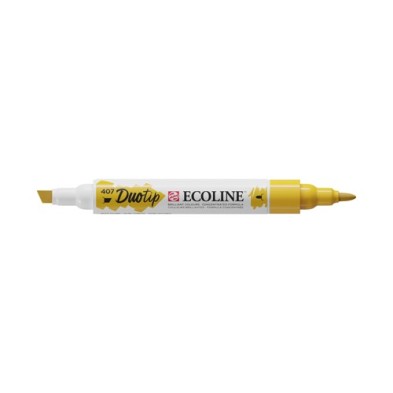 Material Bellas Artes – Pintura - Rotulador Ecoline Duotip Ocre Oscuro 407 | totenart.com