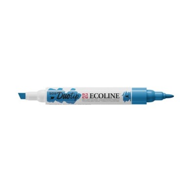 Material Bellas Artes – Pintura - Rotulador Ecoline Duotip Azul Prusia 508 | totenart.com