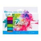Material Bellas Artes – Pintura - Estuche Rotulador Ecoline Duotip Botanic Set 6 | totenart.com