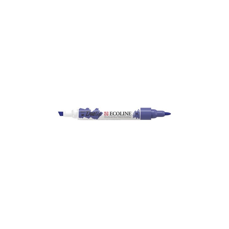 Material Bellas Artes – Pintura - Rotulador Ecoline Duotip Azul Ultramar Violela 507 | totenart.com