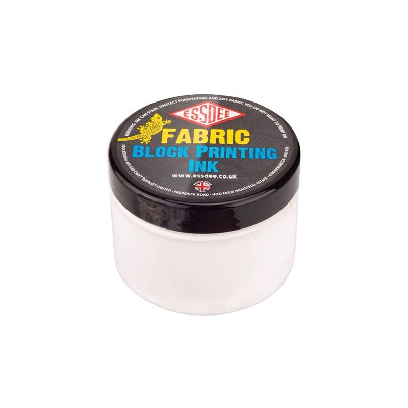 Material Bellas Artes – Grabado - Tinta Xilografia textil Essdee Blanco 150 ml. | totenart.com