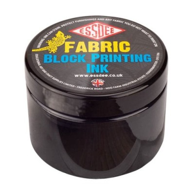 Material Bellas Artes – Grabado - Tinta Xilografia textil Essdee Negro 150 ml. | totenart.com