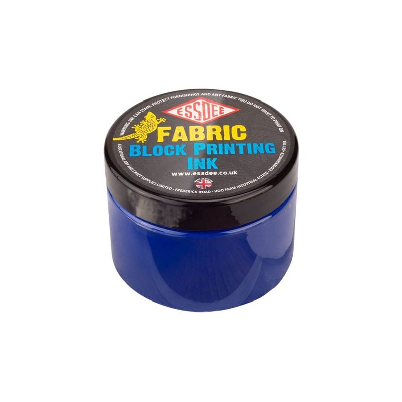 Material Bellas Artes – Grabado - Tinta Xilografia textil Essdee Azul 150 ml. | totenart.com