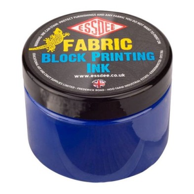 Material Bellas Artes – Grabado - Tinta Xilografia textil Essdee Azul 150 ml. | totenart.com