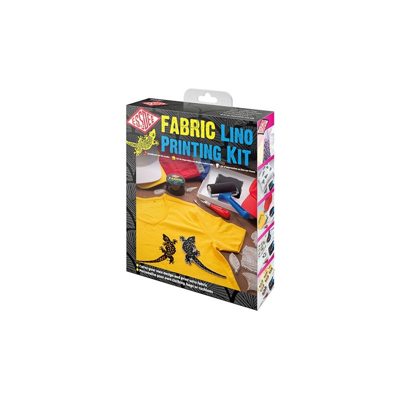 Material Bellas Artes – Grabado - Kit estampación linograbado textil Essdee | totenart.com