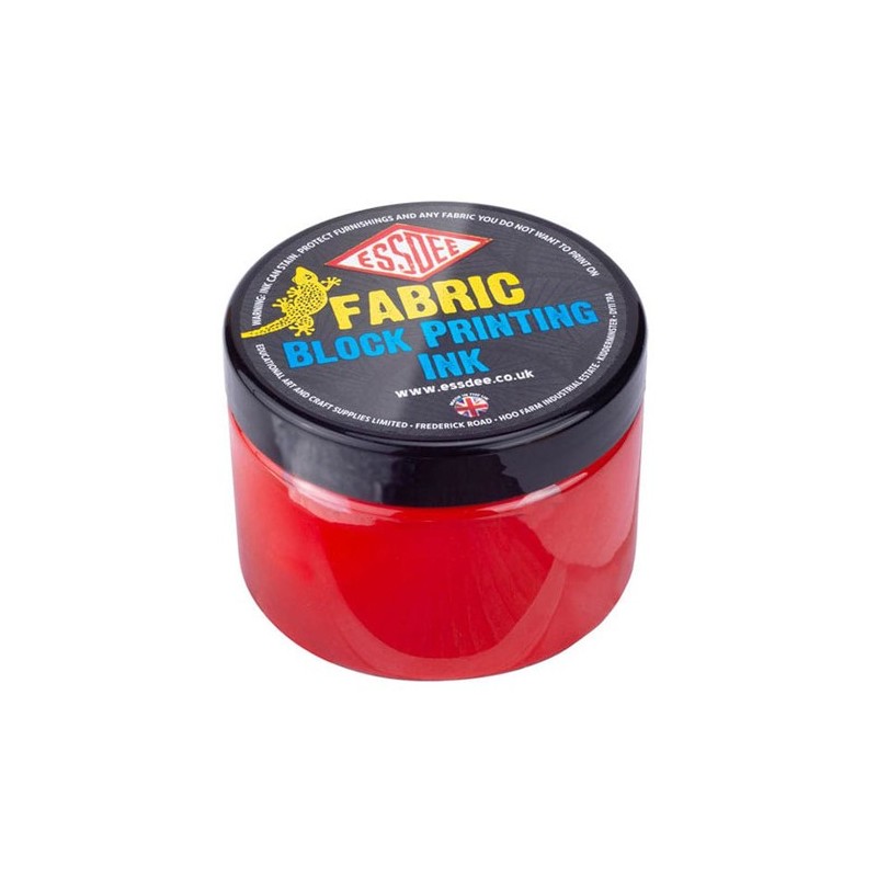 Material Bellas Artes – Grabado - Tinta Xilografia textil Essdee Rojo 150 ml. | totenart.com