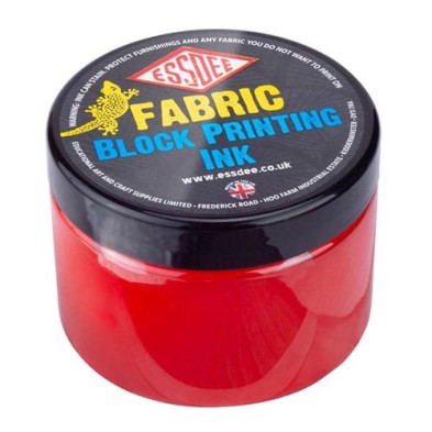 Material Bellas Artes – Grabado - Tinta Xilografia textil Essdee Rojo 150 ml. | totenart.com
