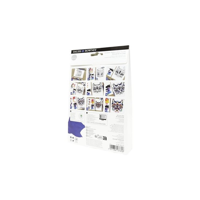 Material Bellas Artes - Pintura - Activity Set Gouache/Témpera (Gato), Simply, Daler Rowney | totenart.com