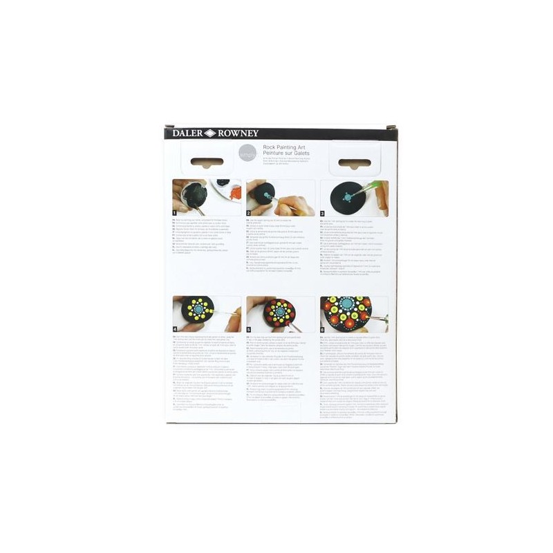 Material Bellas Artes - Pintura - Creative Set Pintando Piedras, Simply, Daler Rowney | totenart.com