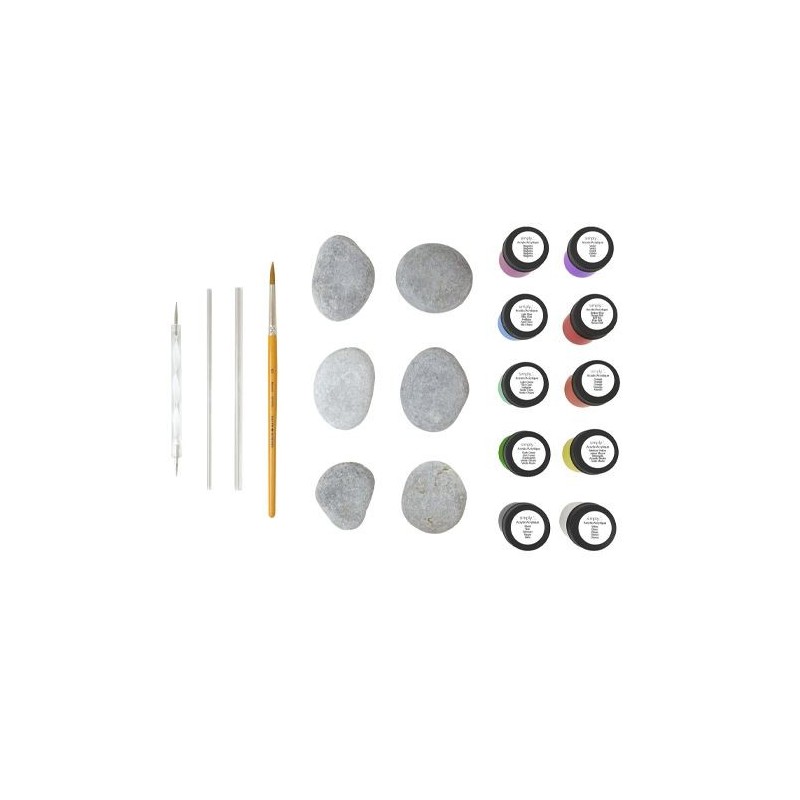 Material Bellas Artes - Pintura - Creative Set Pintando Piedras, Simply, Daler Rowney | totenart.com