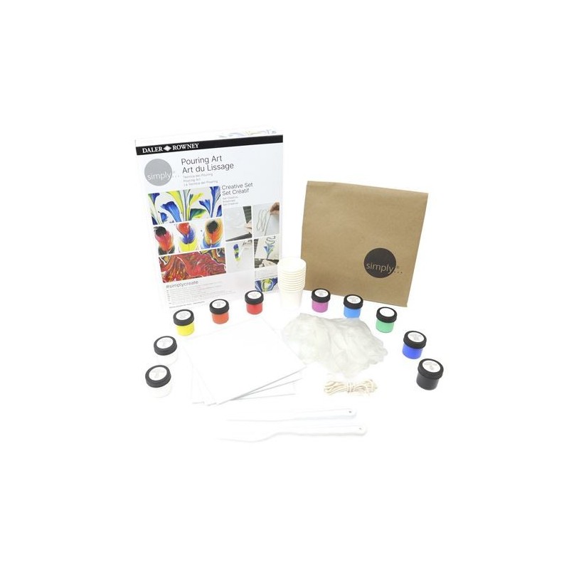 Material Bellas Artes - Pintura - Creative Set Pouring, Simply, Daler Rowney | totenart.com