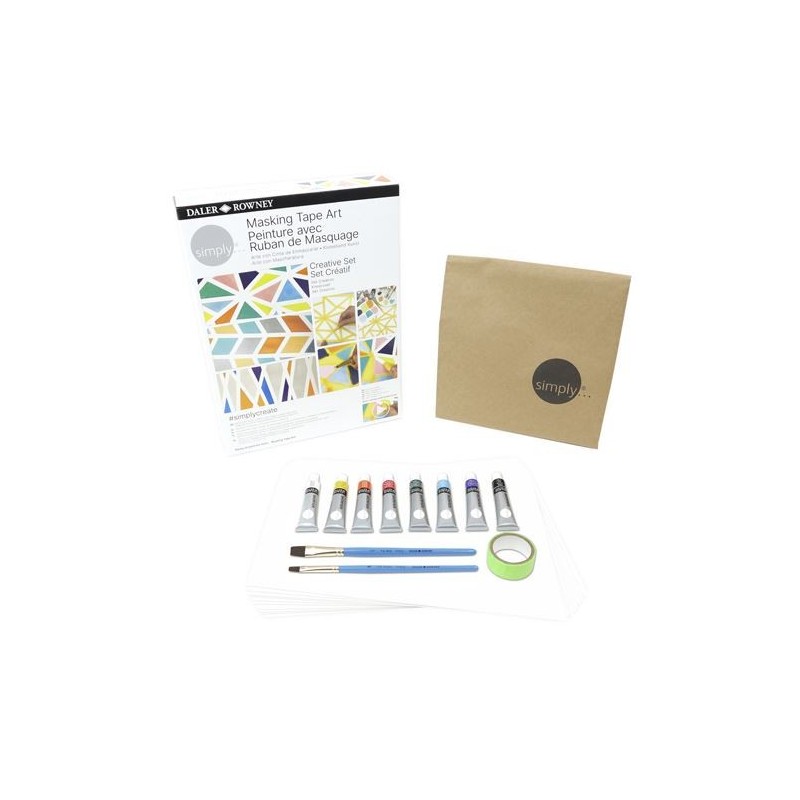 Material Bellas Artes - Pintura - Creative Set Arte con Cinta de Enmascarar, Simply, Daler Rowney | totenart.com