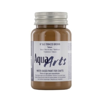 Material Bellas Artes – Pintura - Pintura Aqua Arts Titan Tabaco (865) 100 ml. | totenart.com