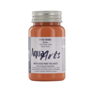 Material Bellas Artes – Pintura - Pintura Aqua Arts Titan Naranja (803) 100 ml. | totenart.com