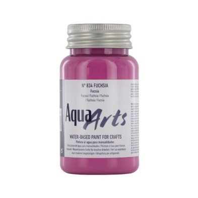 Material Bellas Artes – Pintura - Pintura Aqua Arts Titan Fucsia (834) 100 ml. | totenart.com
