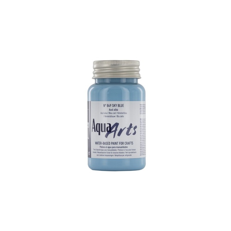 Material Bellas Artes – Pintura - Pintura Aqua Arts Titan Azul Alba (849) 100 ml. | totenart.com