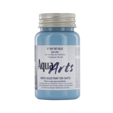 Material Bellas Artes – Pintura - Pintura Aqua Arts Titan Azul Alba (849) 100 ml. | totenart.com