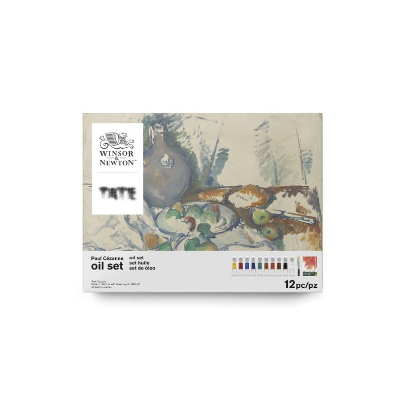 Material Bellas Artes - Pintura - Set de óleo Paul Cézanne 12 piezas, Winton, Winsor&Newton | totenart.com