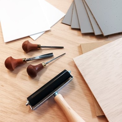 Material Xilografia-Linoleografia-Kit Superior Xilografia-Linoleografia