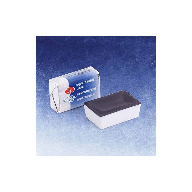 Material Bellas Artes - Pintura - Acuarelas White Nights en godet Azul Indantreno 524 | totenart.com