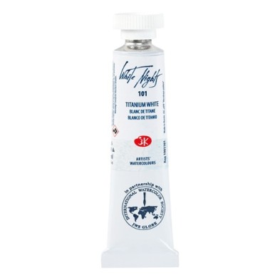 Material Bellas Artes - Pintura - Acuarelas White Nights en tubo 10 ml. Blanco de Titanio 101 | totenart.com