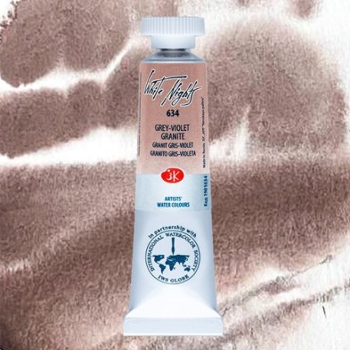 Material Bellas Artes - Pintura - Acuarelas White Nights en tubo 10 ml. Granito-Gris Violeta 634 | totenart.com
