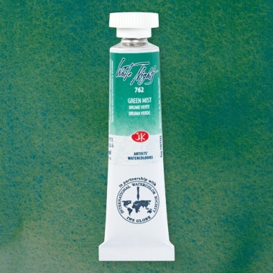 Material Bellas Artes - Pintura - Acuarelas White Nights en tubo 10 ml. granulado Niebla Verde (Green Mist) 762 | totenart.com