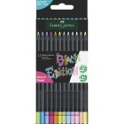 Material Bellas Artes – Pintura - Caja 12 lápices Black Edition Faber Castell Pastel+Neón | totenart.com