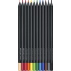 Material Bellas Artes – Pintura - Caja 12 lápices color Black Edition Faber Castell | totenart.com