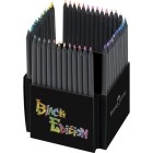 Material Bellas Artes – Pintura - Estuche Soporte 50 lápices color Black Edition Faber Castell | totenart.com