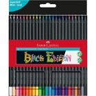 Material Bellas Artes – Pintura - Caja 24 lápices color Black Edition Faber Castell | totenart.com