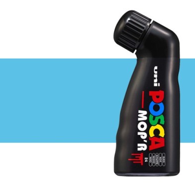 Material Bellas Artes – Pintura - POSCA MOP\'R PCM-22 Azul claro (8) | totenart.com