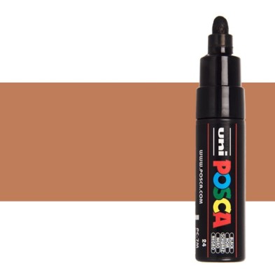 Material Bellas Artes – Pintura - POSCA Rotulador Marron (21) PC-7M | totenart.com