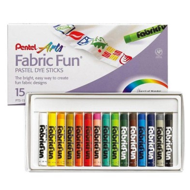 Material Bellas Artes - Pintura - Fabric Fun Pentel 15 pasteles textiles | totenart.com