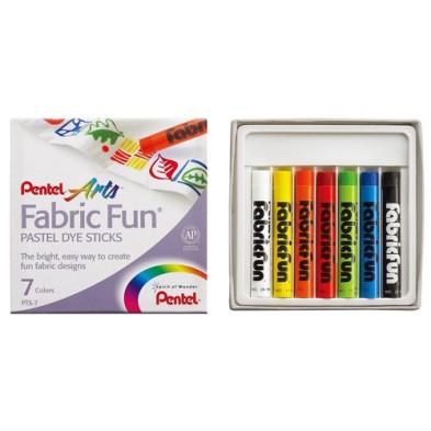 Material Bellas Artes - Pintura - Fabric Fun Pentel 7 pasteles textiles | totenart.com