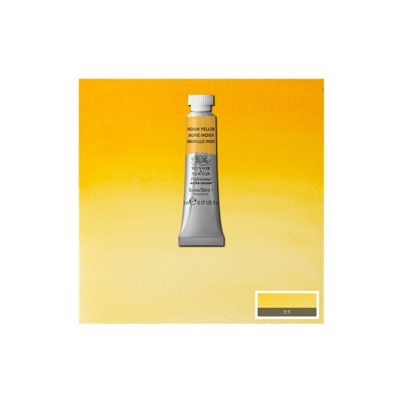 Material Bellas Artes - Pintura - Acuarela Artist Winsor & Newton color amarillo indio (5 ml) | totenart.com