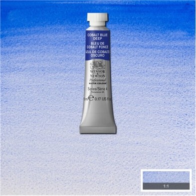 Material Bellas Artes - Pintura - Acuarela Artist Winsor & Newton color azul cobalto oscuro (5 ml) | totenart.com