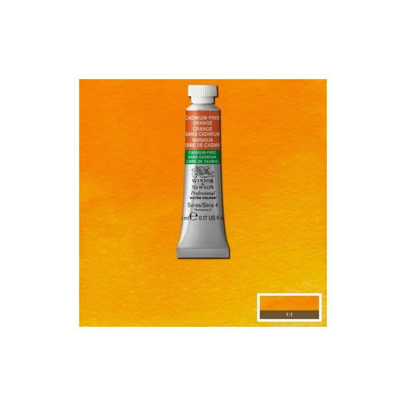 Material Bellas Artes - Pintura - Acuarela Profesional Winsor & Newton color naranja libre de cadmio 899 (5 ml) S4 | totenart.co