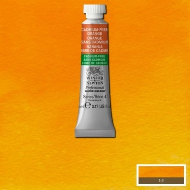 Material Bellas Artes - Pintura - Acuarela Profesional Winsor & Newton color naranja libre de cadmio 899 (5 ml) S4 | totenart.co