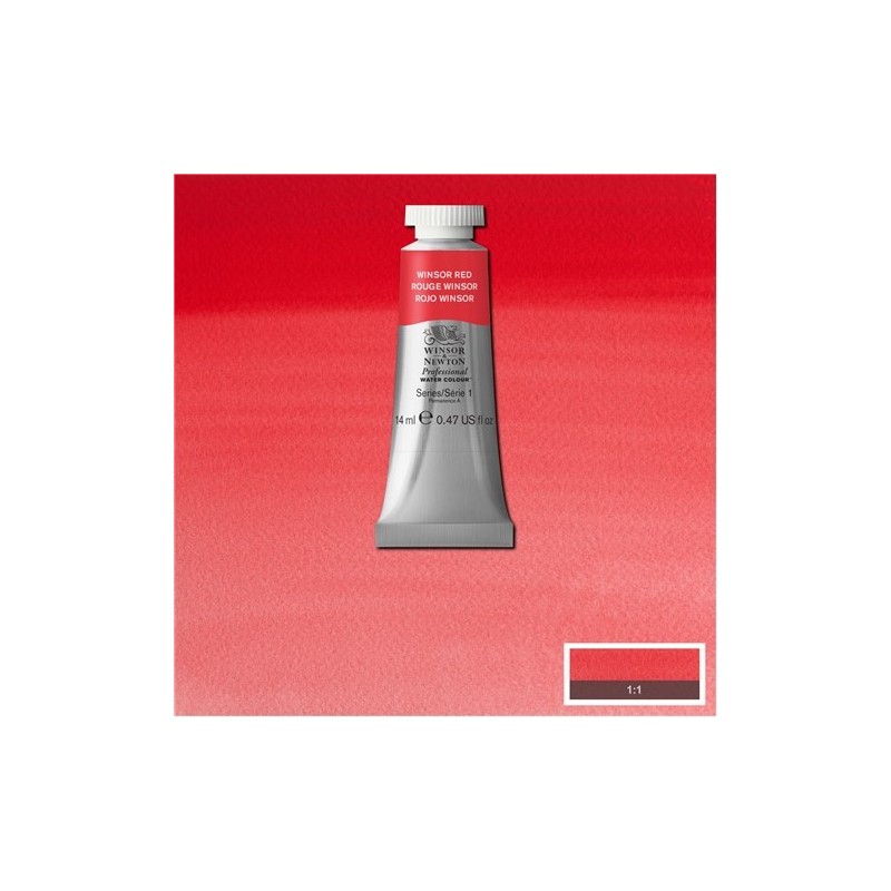 Material Bellas Artes - Pintura - Acuarela Profesional Winsor & Newton color rojo Winsor 726 (14 ml) S1 | totenart.com