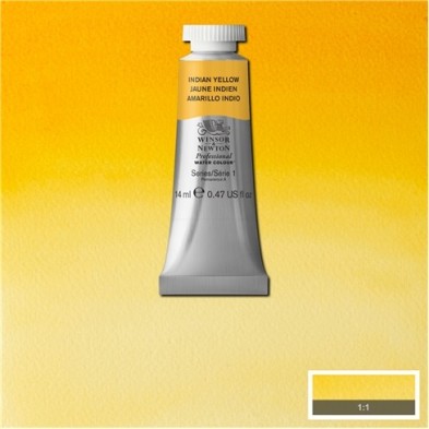 Material Bellas Artes - Pintura - Acuarela Profesional Winsor & Newton color amarillo indio 319 (14 ml) S1 | totenart.com