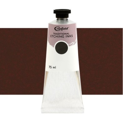 Material Bellas Artes – Grabado - - Tinta Cranfield para grabado tradicional Siena Tostada, 75 ml. | totenart.com