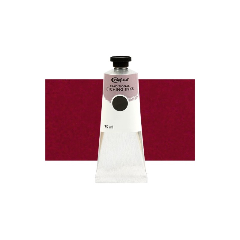 Material Bellas Artes – Grabado - Tinta Cranfield para grabado tradicional Rojo Rubí, 75 ml. | totenart.com