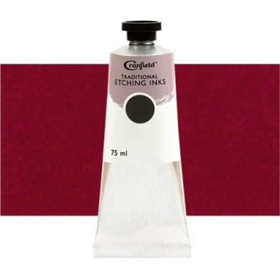 Material Bellas Artes – Grabado - Tinta Cranfield para grabado tradicional Rojo Rubí, 75 ml. | totenart.com