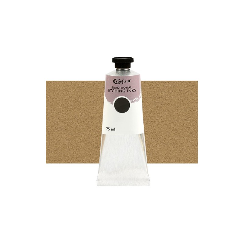 Material Bellas Artes – Grabado - Tinta Cranfield para grabado tradicional Oro, 75 ml. | totenart.com