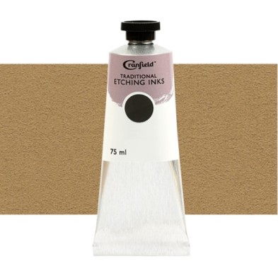 Material Bellas Artes – Grabado - Tinta Cranfield para grabado tradicional Oro, 75 ml. | totenart.com